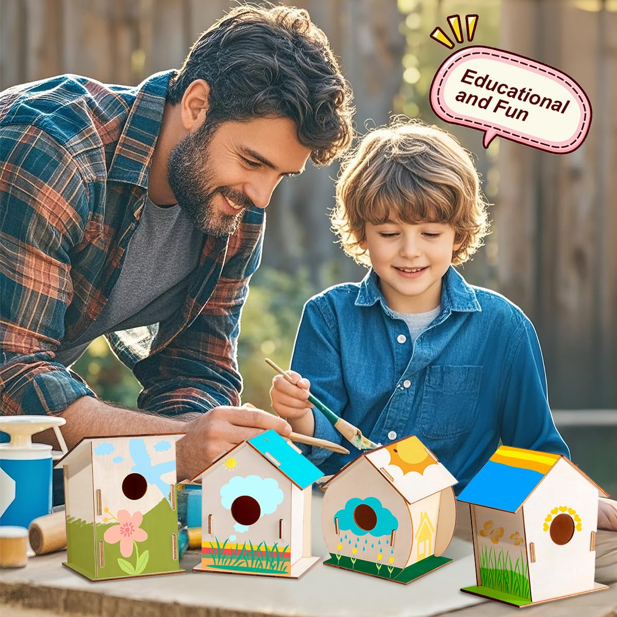 QUYSK DIY kits for kids crafts in classrooms and camps.