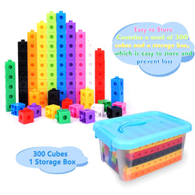QUYSK linking cubes forming a robot or windmill to boost creativity