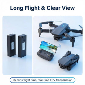 Qwdqwd drone performing a 3D flip for dynamic aerial effects