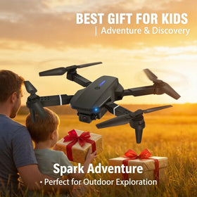 Qwdqwd drone includes two batteries for extended flight time