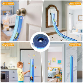 QWM durable flexible material track withstands active play.