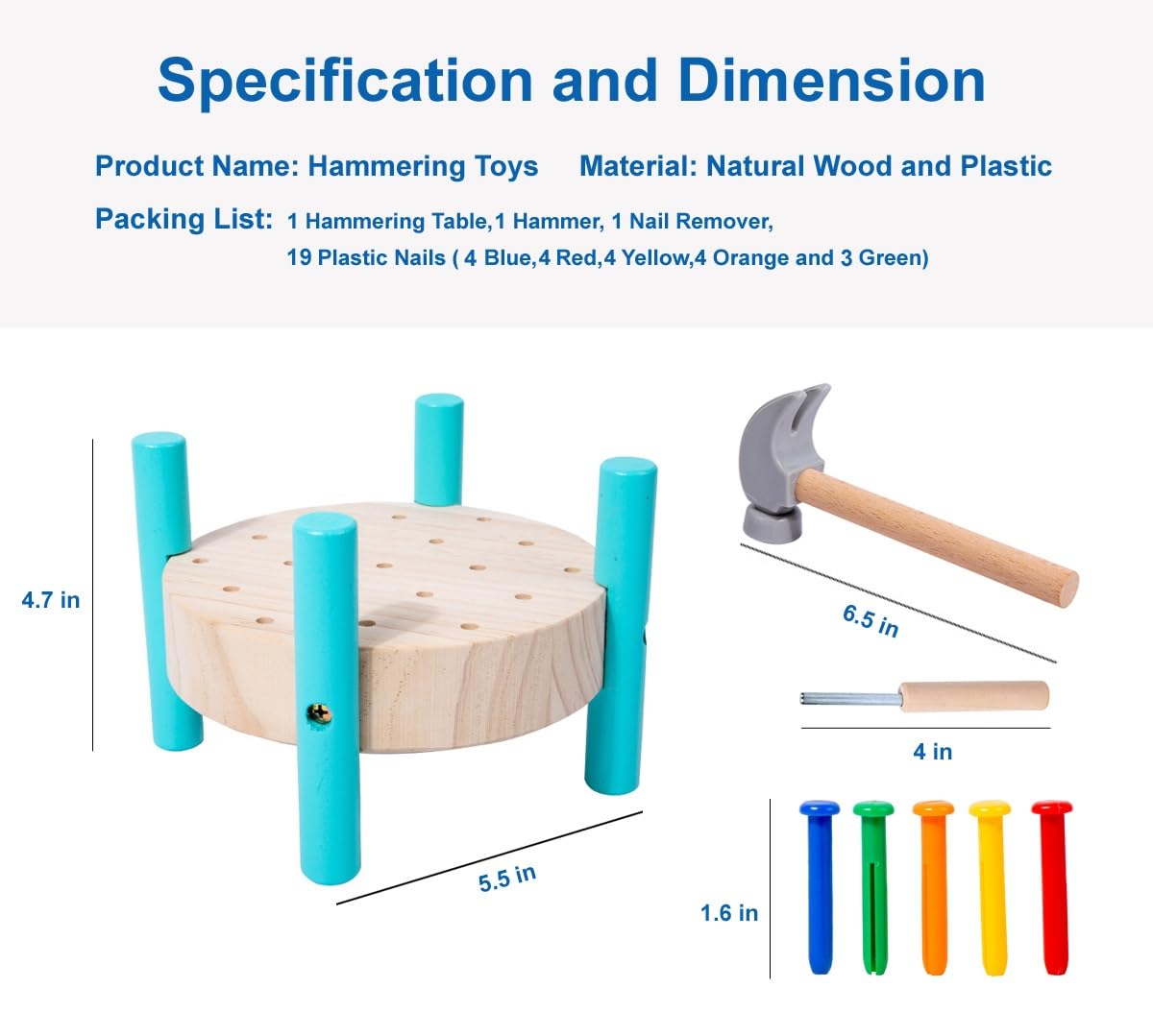 QZJVKBXY smooth-edged wood ensures safe, comfortable playtime.