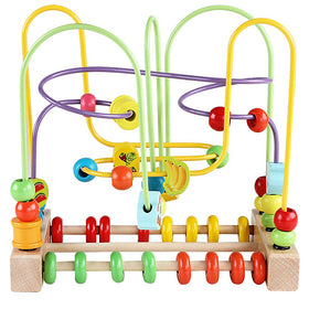 QZMTOY abacus learning aids counting through hands-on play
