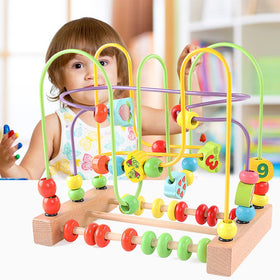 QZMTOY wooden design supports hand-eye coordination during play