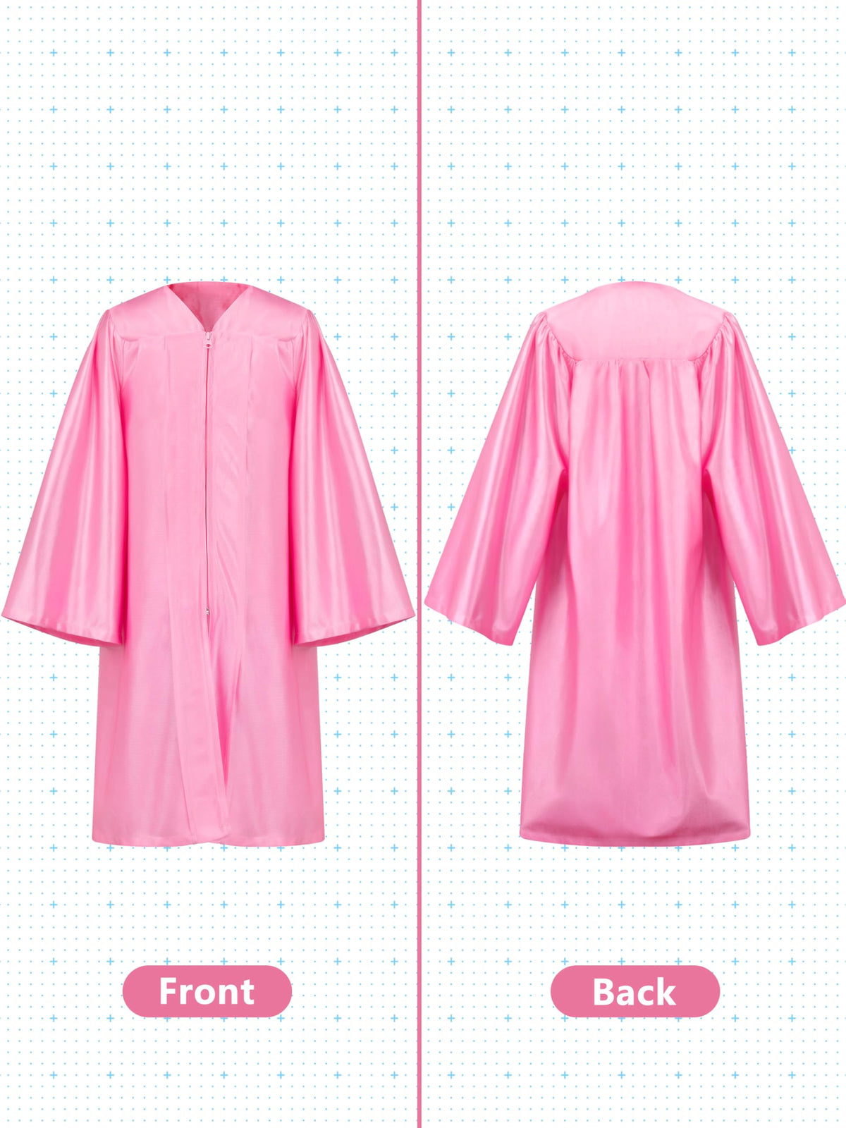 QZYL 30-inch gown length fits children 3ft 9in to 3ft 11in