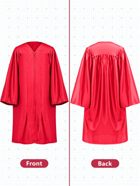 QZYL red graduation stole offering a classic ceremonial touch