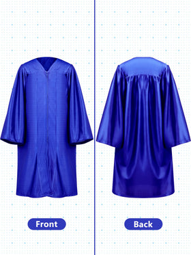 QZYL high-quality material gown with smooth zipper and finish