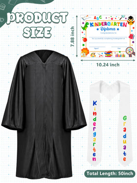 QZYL kindergarten cap with tassel and 2025 charm for a memorable milestone.