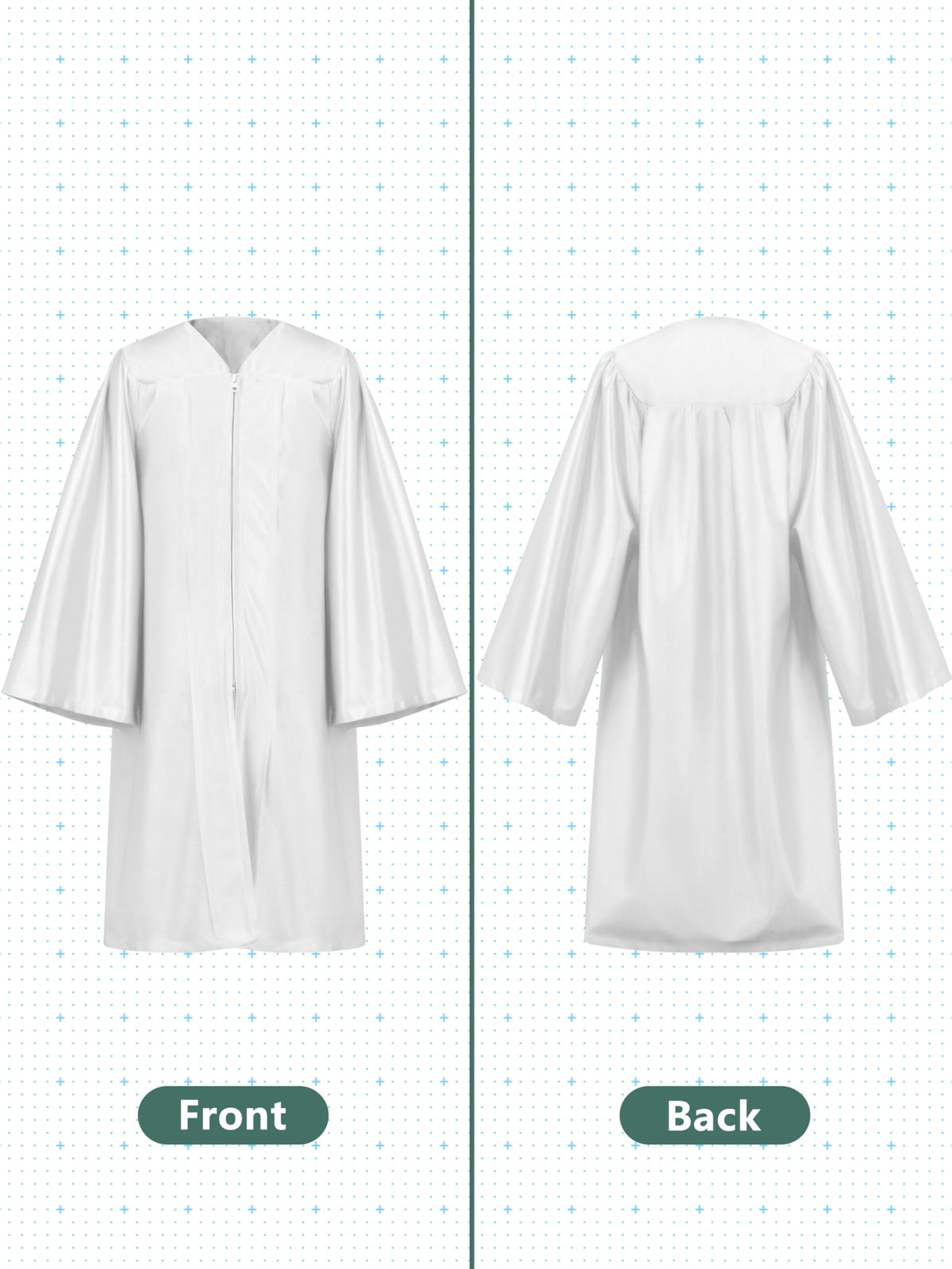 QZYL gown detailing highlights pleated neck ruffles for an elegant look.