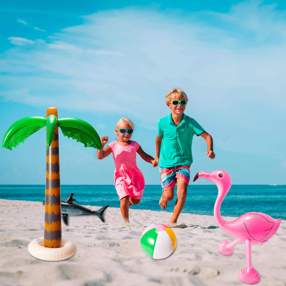 R HORSE beach ball inflatables brighten backyard parties and poolside play