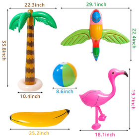 R HORSE inflatable flamingo creates playful pool vibes and summer party ambiance.