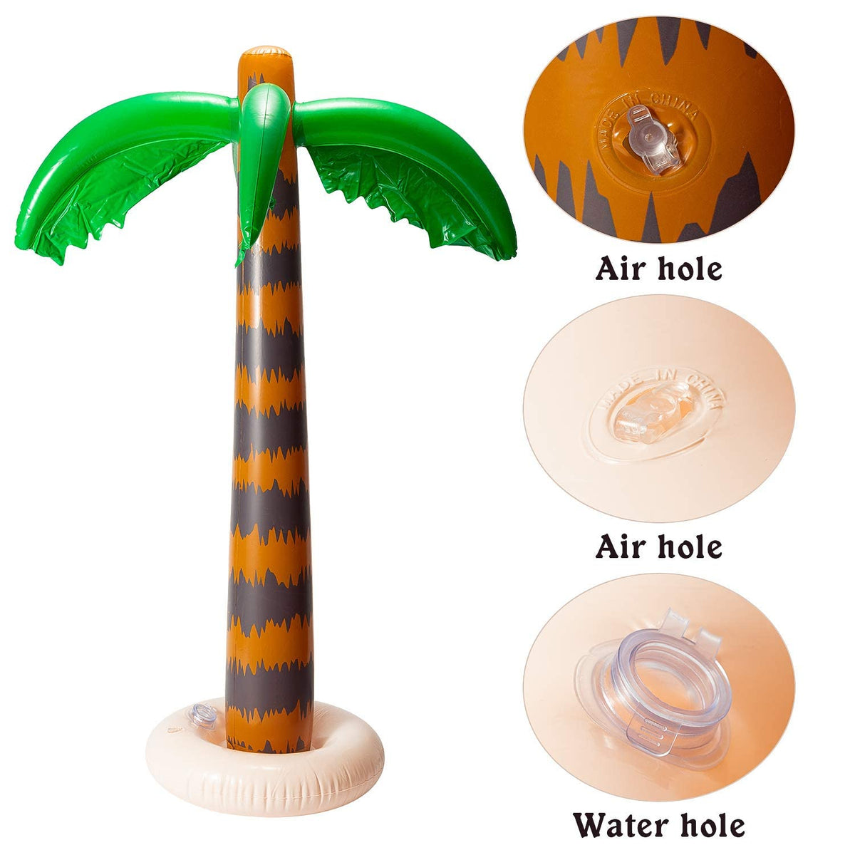 R HORSE parrot inflatable accent for luau themes and summer pool parties