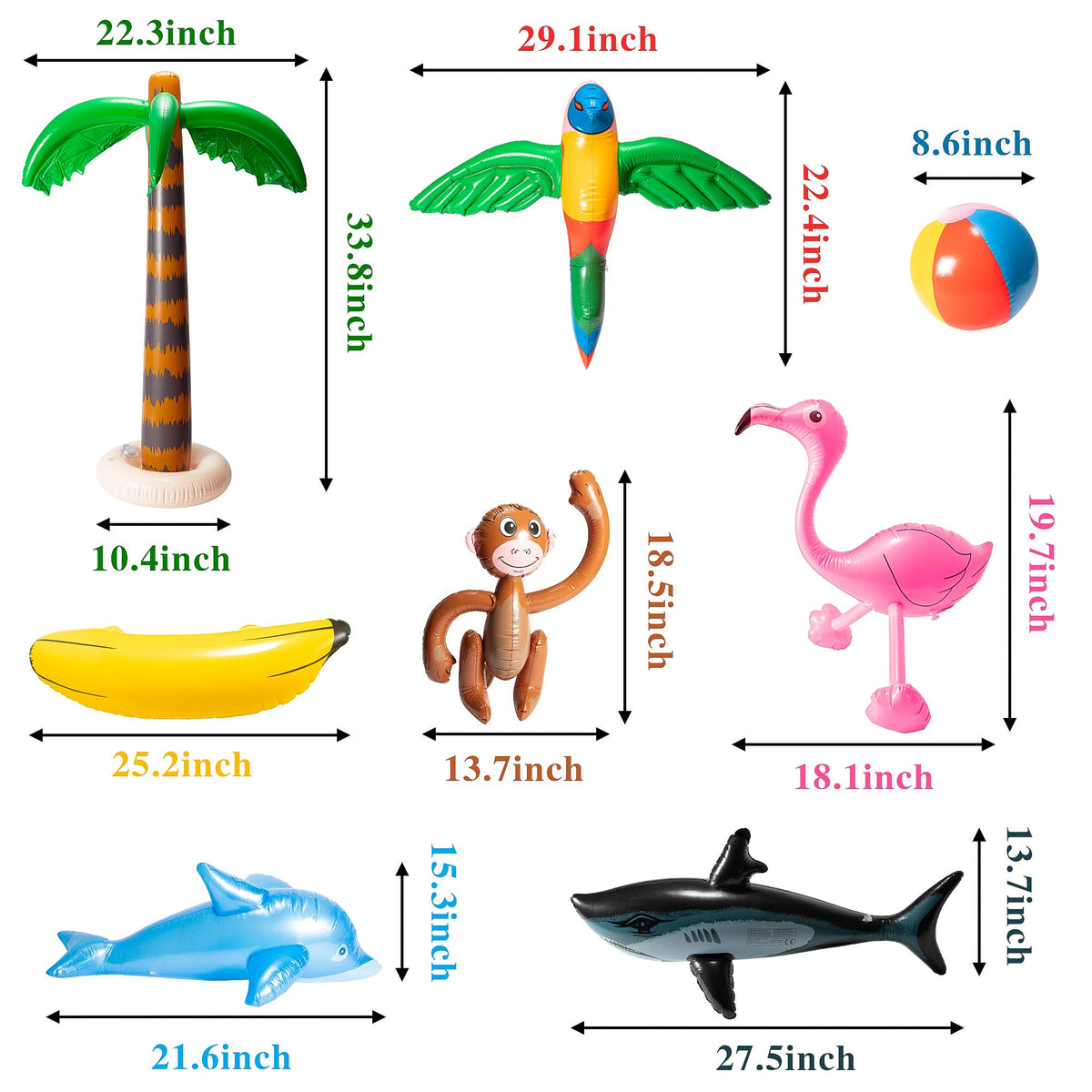 R HORSE pink flamingo inflatable adds fun to pool or beach gatherings