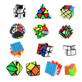 R RECOMFIT pyraminx pyramid cube ready for quick thinking and portable play