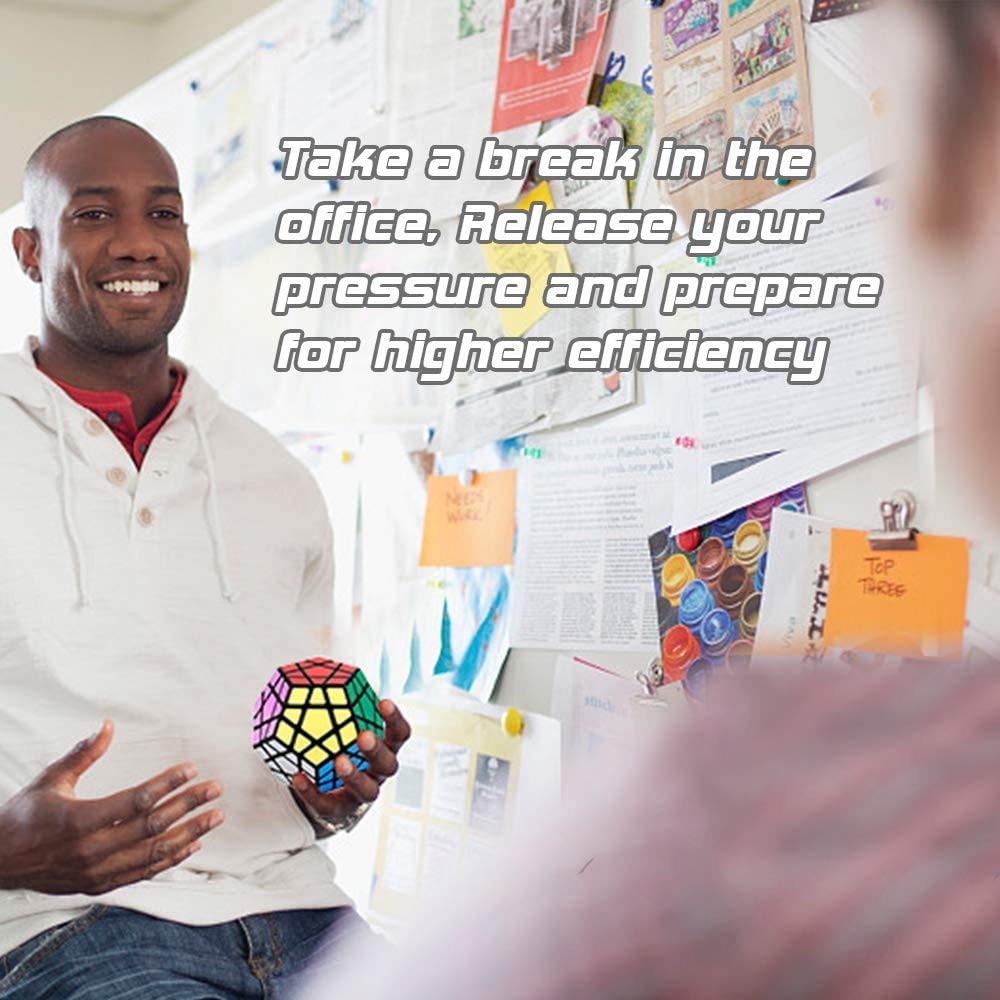 R RECOMFIT stickered anti-pop cubes provide vibrant visuals and dependable performance