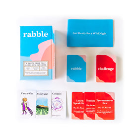 Rabble eco-friendly box and recycled paper packaging.