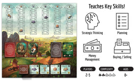 Raccoon Tycoon bidding action captures quick auction dynamics for exciting rounds.