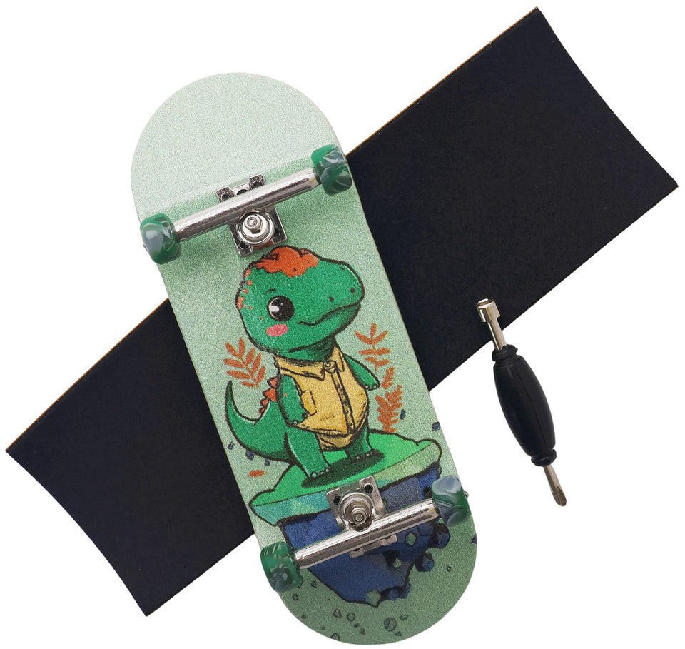 RACOFSB Pro fingerboard deck in maple with deep concave for precise control.