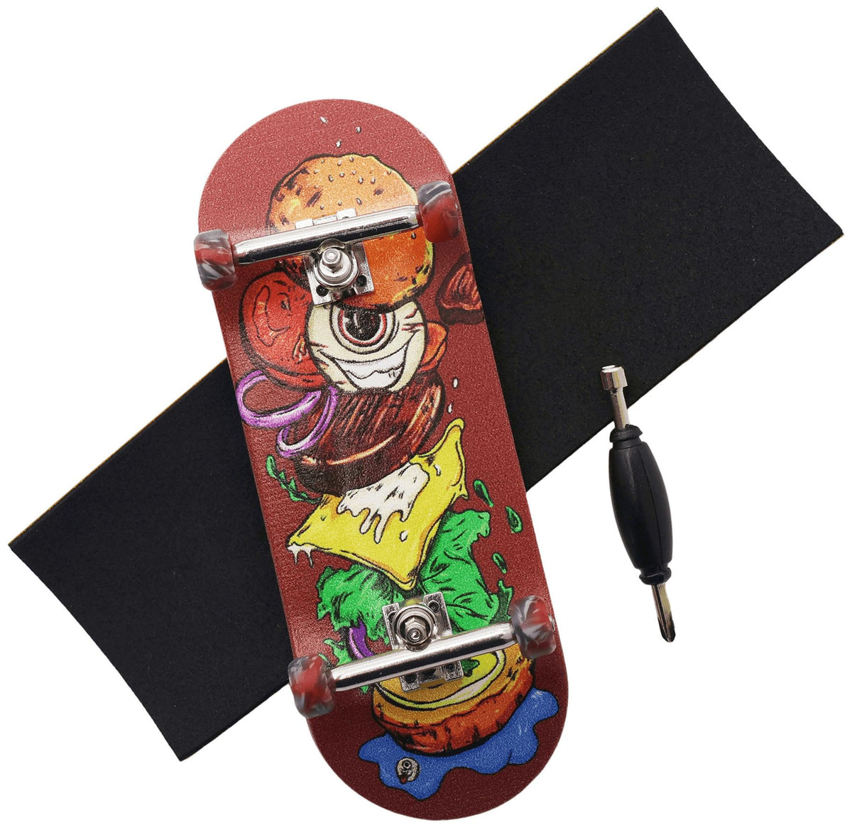 RACOFSB Pro fingerboard deck in maple wood with durable grip and clean finish