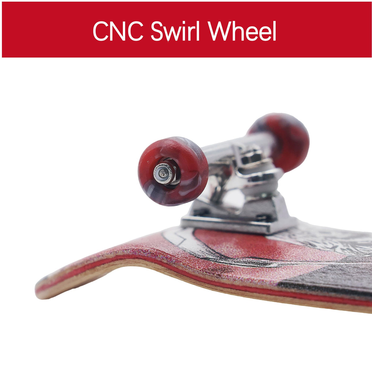 RACOFSB Pro fingerboard locknuts-anti-loosening closeup on secure hardware