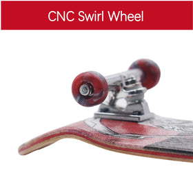 RACOFSB Pro fingerboard locknuts-anti-loosening closeup on secure hardware