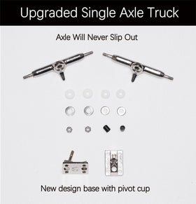 RACOFSB Pro fingerboard locknuts with nylon rings resist loosening during play.