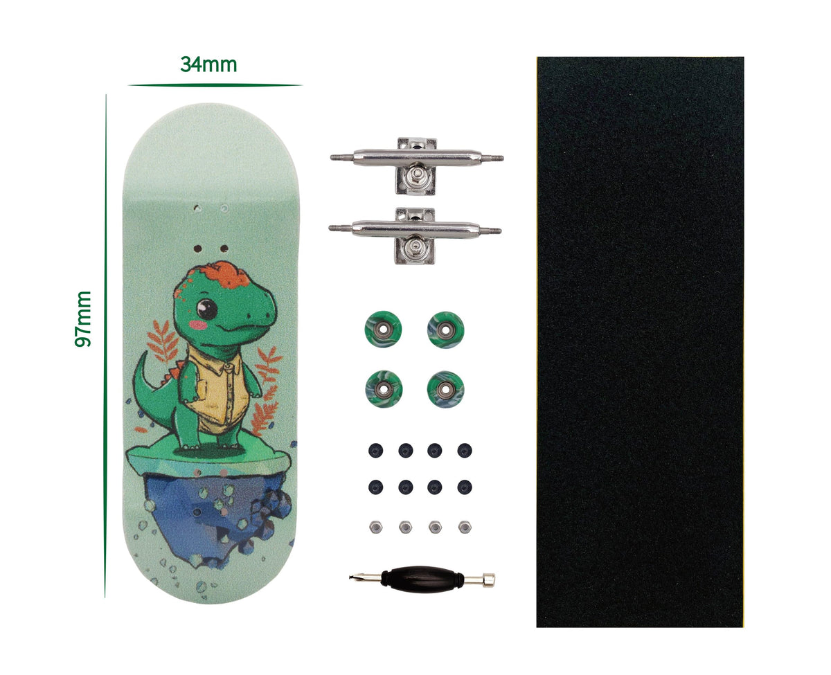 RACOFSB Pro fingerboard trucks show larger base and secure pivot cup.