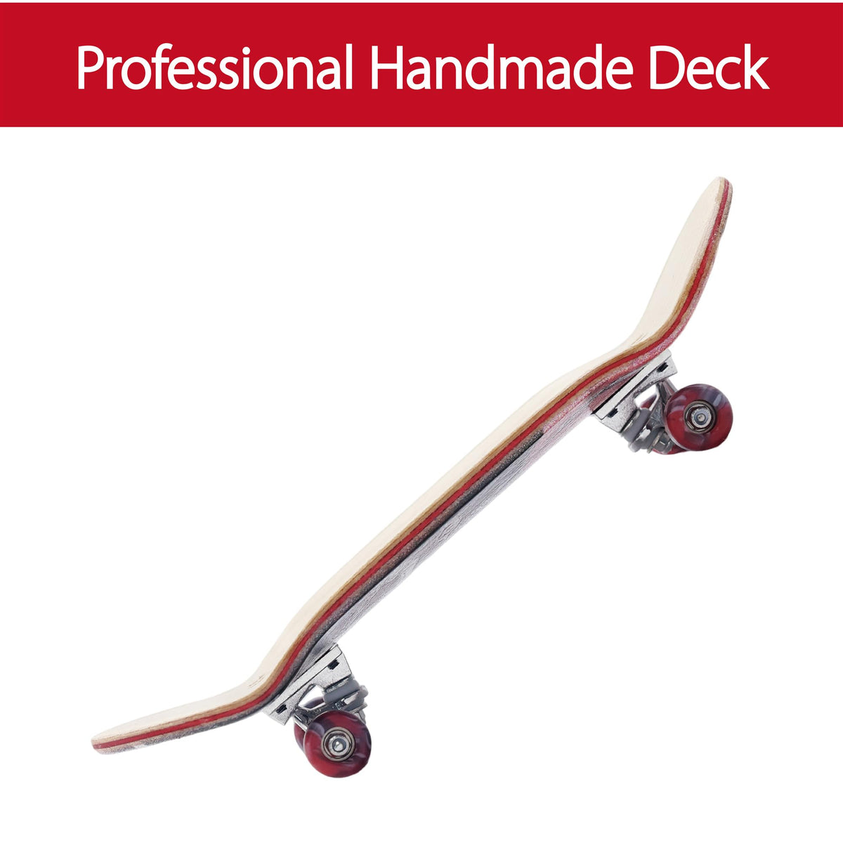 RACOFSB Pro fingerboard wheels-cnc-swirl closeup with vibrant color and smooth bearings