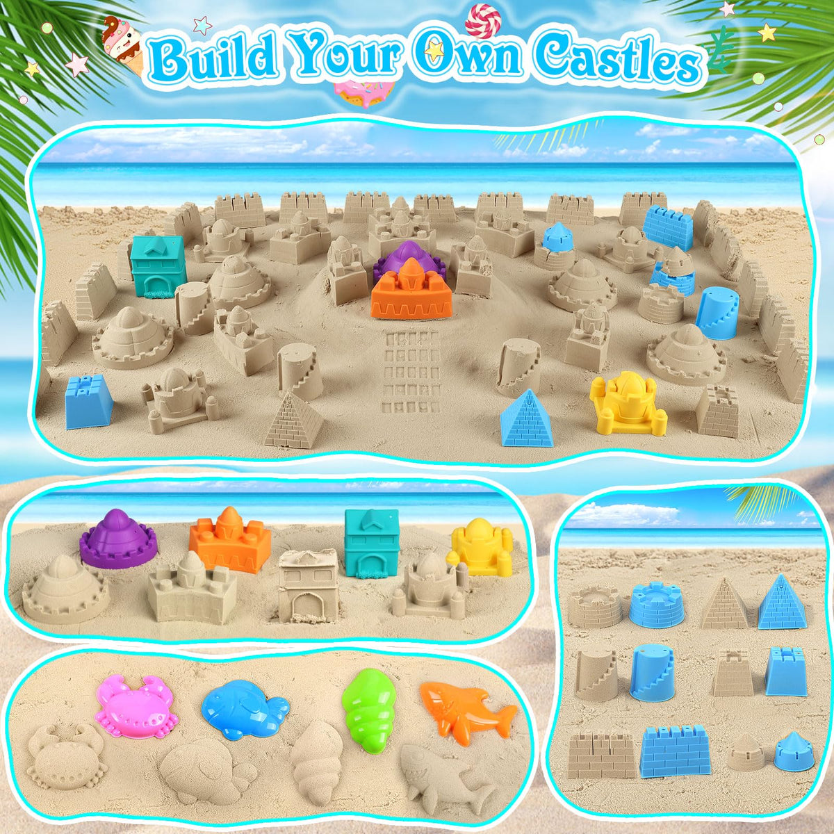 RACPNEL sand shovels and rakes for tidy, enjoyable sand play sessions.