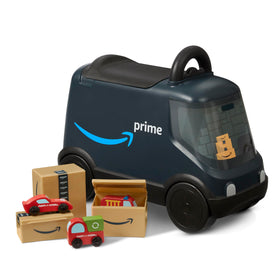 Radio Flyer Amazon Delivery Van outdoor indoor compatibility encourages versatile playtime