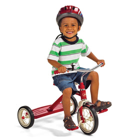 Radio Flyer Classic Tricycle front wheel (10 in) for stable beginner rides