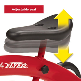 Radio Flyer Scoot About adjustable seat grows with your child