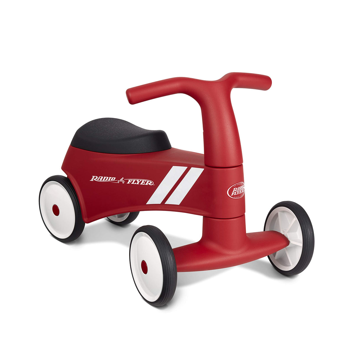 Radio Flyer Scoot About Sport 42 lb capacity supports growing toddlers.