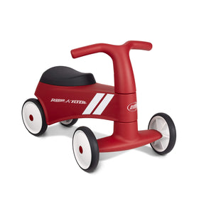 Radio Flyer Scoot About Sport 42 lb capacity supports growing toddlers.