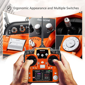 Radiolink AT10II used on FPV drone for responsive handling