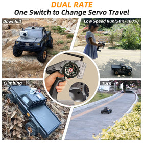 Cruise control SWA feature on Radiolink for smoother downhill crawling.