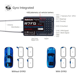 Radiolink model storage supports up to 30 vehicles with alarms.