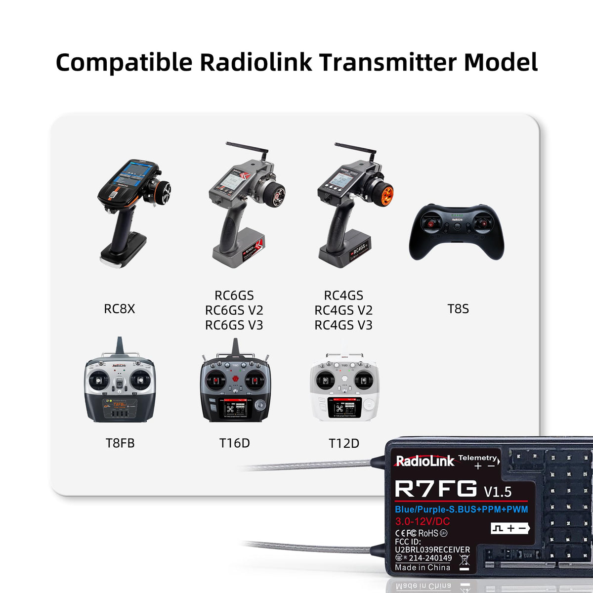 Radiolink R7FG 4096 high-resolution link enables fast response.