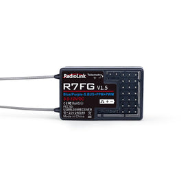 Radiolink R7FG anti-interference range test shows stable control up to 600 meters.