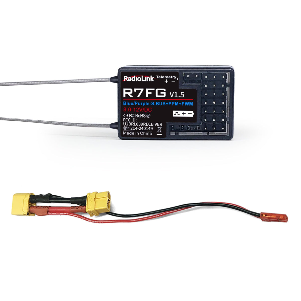 Radiolink R7FG compatible with RC8X RC4GS V3 controllers.