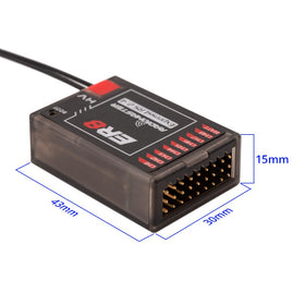 ER8 8-channel PWM output powering multiple servos precisely