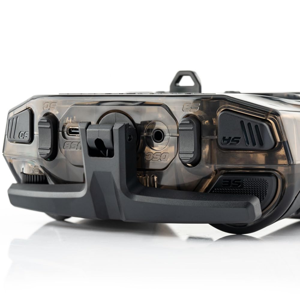 Compact Radiomaster Pocket Charcoal form factor fits in hands and bags for travel.