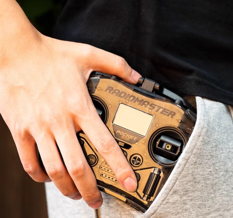 Radiomaster Pocket detachable joystick enables fast setup and flexible handling