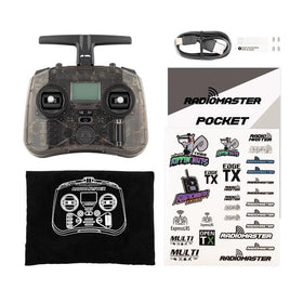 Radiomaster Pocket ELRS with foldable antenna for portable control