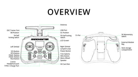 Pocket Hall foldable antenna extended for flexible field use