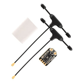 RP3 ELRS with PA and antenna diversity for reliable link.
