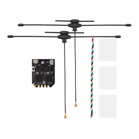 Radiomaster XR4 Gemini Xrossband receiver with dual-band capability for stable links
