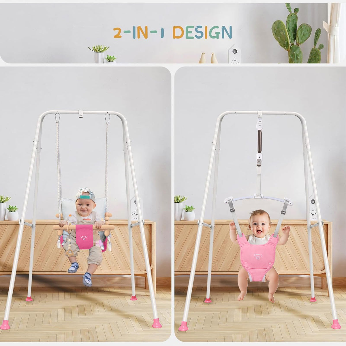 RAGOZONERY indoor-outdoor baby jumper for versatile playtime anywhere.