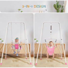 RAGOZONERY indoor-outdoor baby jumper for versatile playtime anywhere.