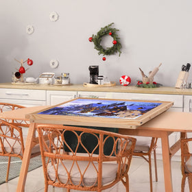 Ragozonery Yacona Puzzle Board versatile placement on sofa or bed